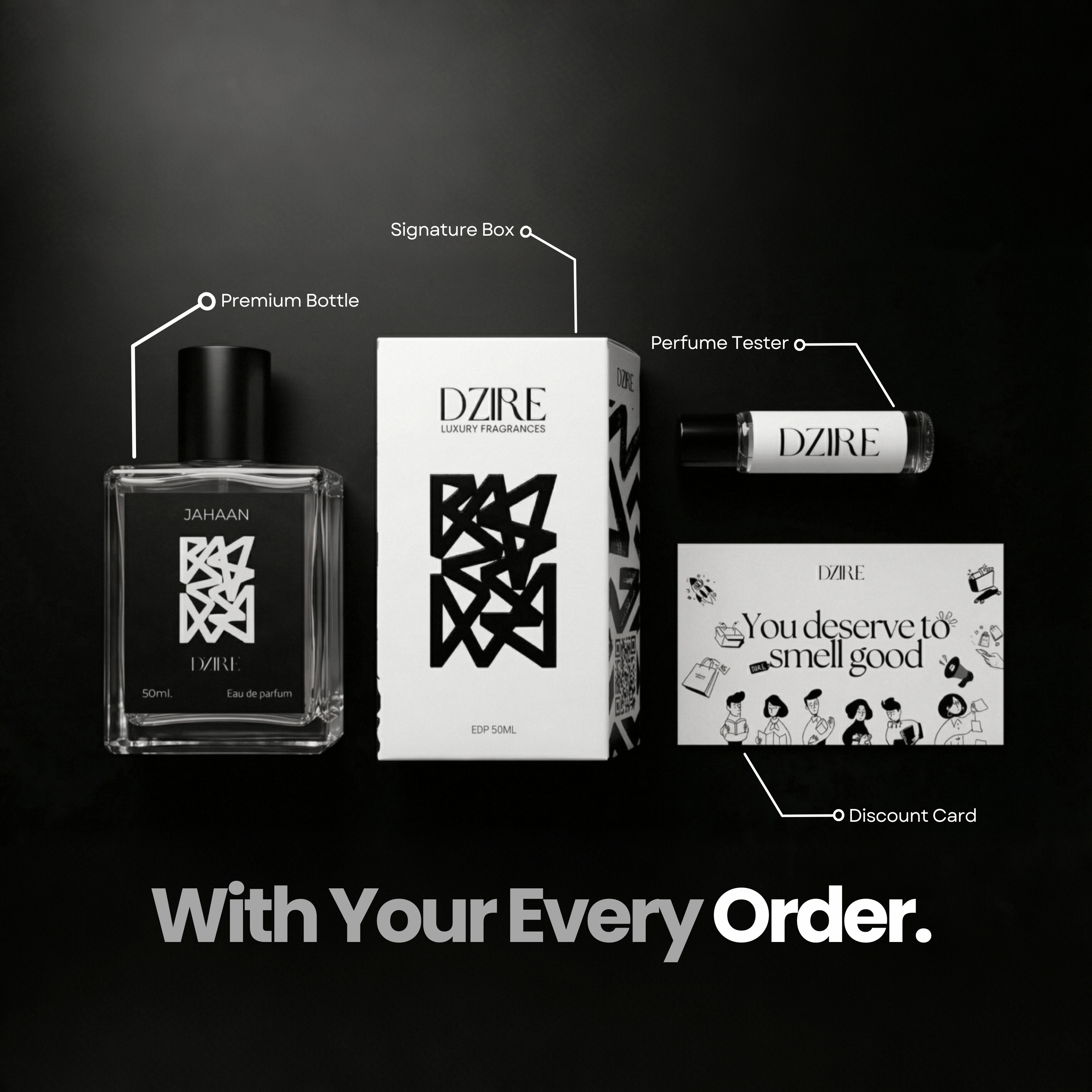 Jahaan – Luxury Inspired Men’s Perfume by Dzire