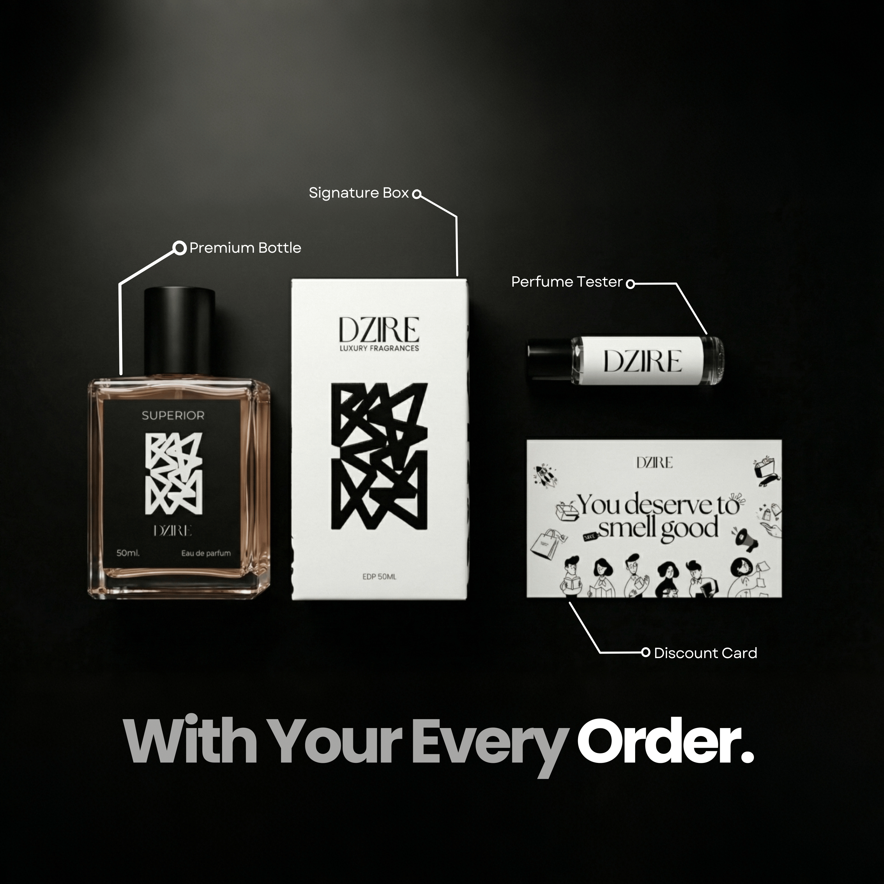 Superior – Luxury Inspired Men’s Fragrance by Dzire